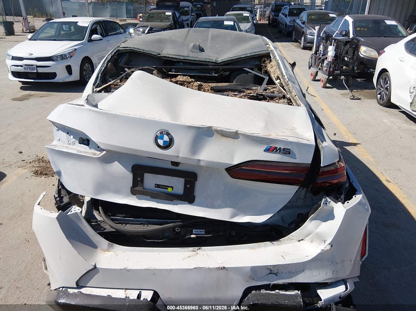 2025 BMW M5 VIN: WBS83FK08SCU42609 Lot: 45366960