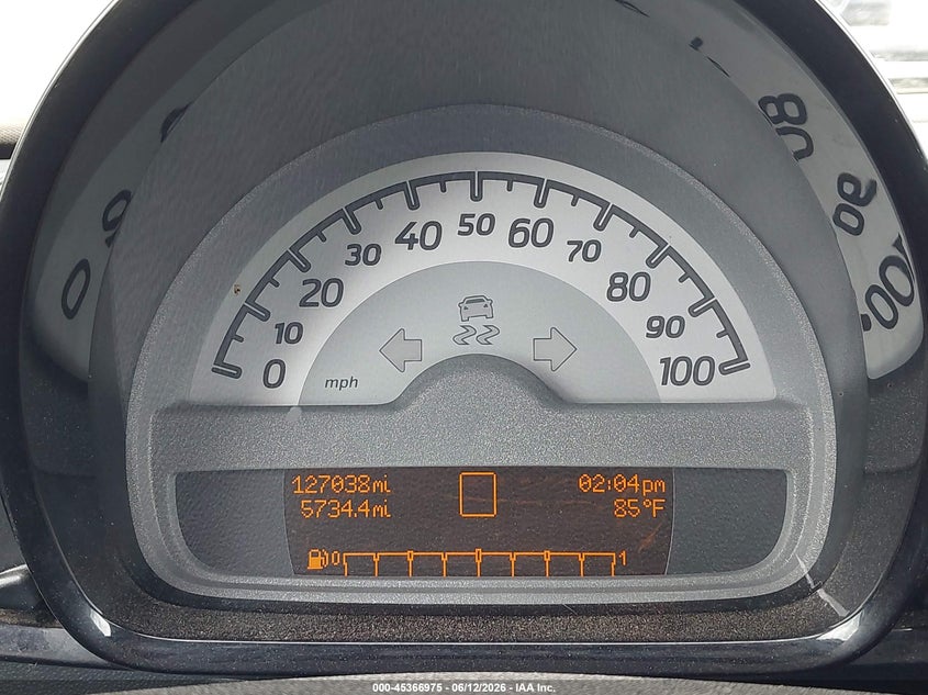 2014 Smart Fortwo VIN: WMEEJ3BA8EK781082 Lot: 45366975