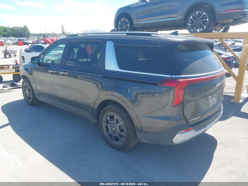 Vin: kndnc5kaxt6097256, lot: 45864971, kia carnival mpv hybrid ex 20263