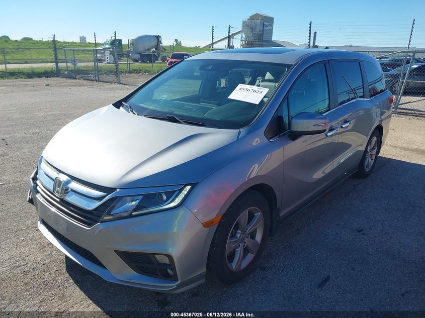5FNRL6H71KB123961 2019 Honda Odyssey Ex-L photo 1
