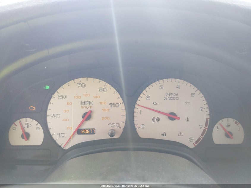 2003 Saturn L-Series L200 VIN: 1G8JU54F63Y500720 Lot: 45367054