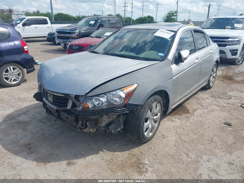 2008 Honda Accord 2.4 Ex-L 1HGCP268X8A055399 photo 1