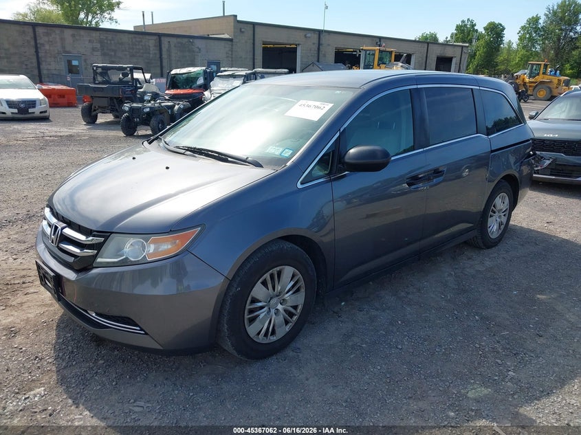 2016 Honda Odyssey Lx 5FNRL5H29GB143932 photo 1