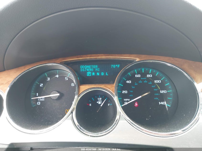 BUICK ENCLAVE 2012 VIN 5GAKRCED0CJ244548