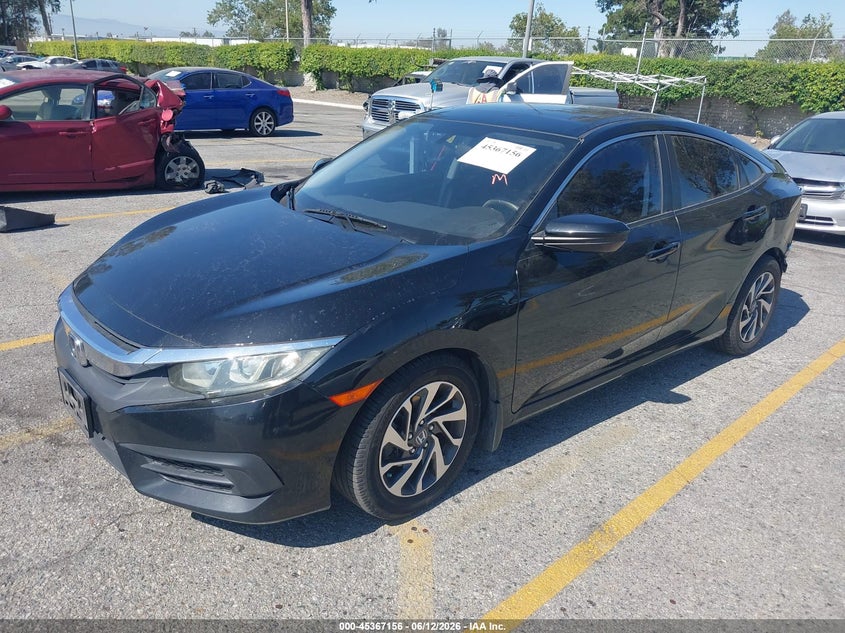 2017 Honda Civic Ex 2HGFC2F78HH576039 photo 1