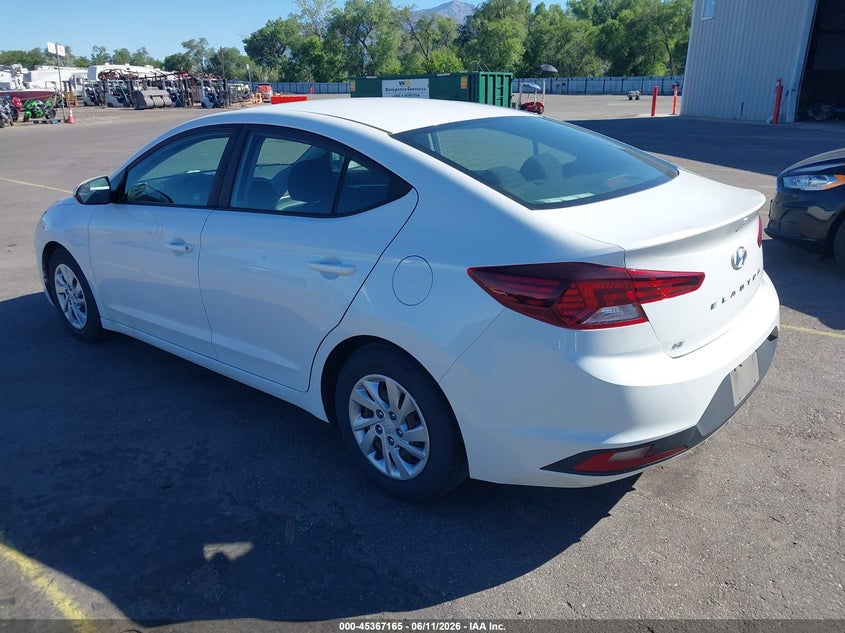 2020 HYUNDAI ELANTRA auction photo 3