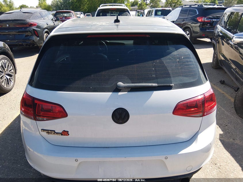 2016 Volkswagen Golf Gti Se W/Performance Pkg VIN: 3VW547AU3GM016671 Lot: 45367184