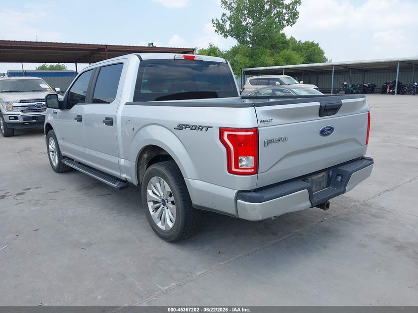 Vin: 1ftew1cp8gkf46868, lot: 45865163, ford f-150 xl 20163
