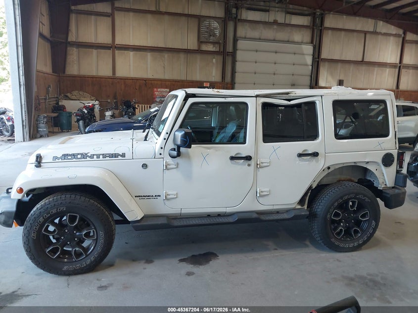 JEEP WRANGLER UNLIMITED 2017 VIN 1C4BJWEG8HL696860
