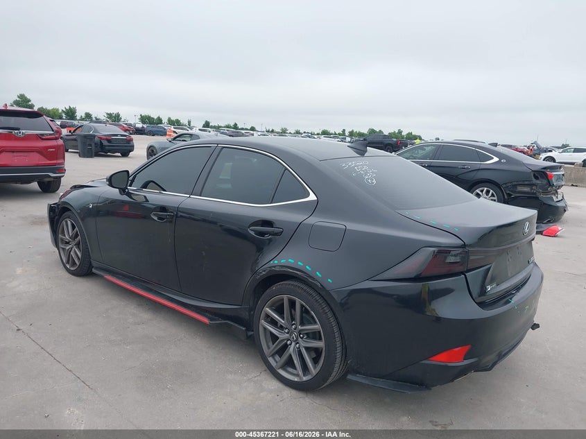 2017 LEXUS IS 200T auction photo 3