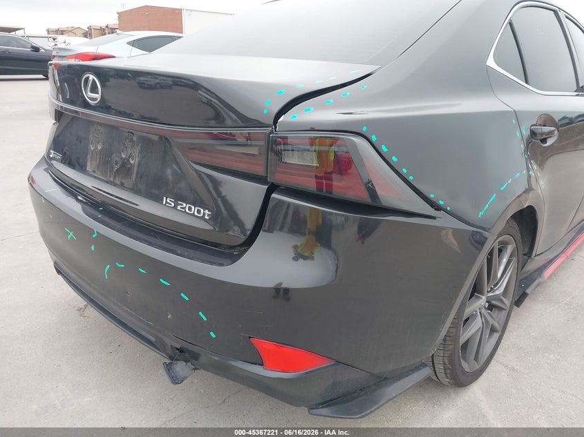 2017 LEXUS IS 200T auction photo 6