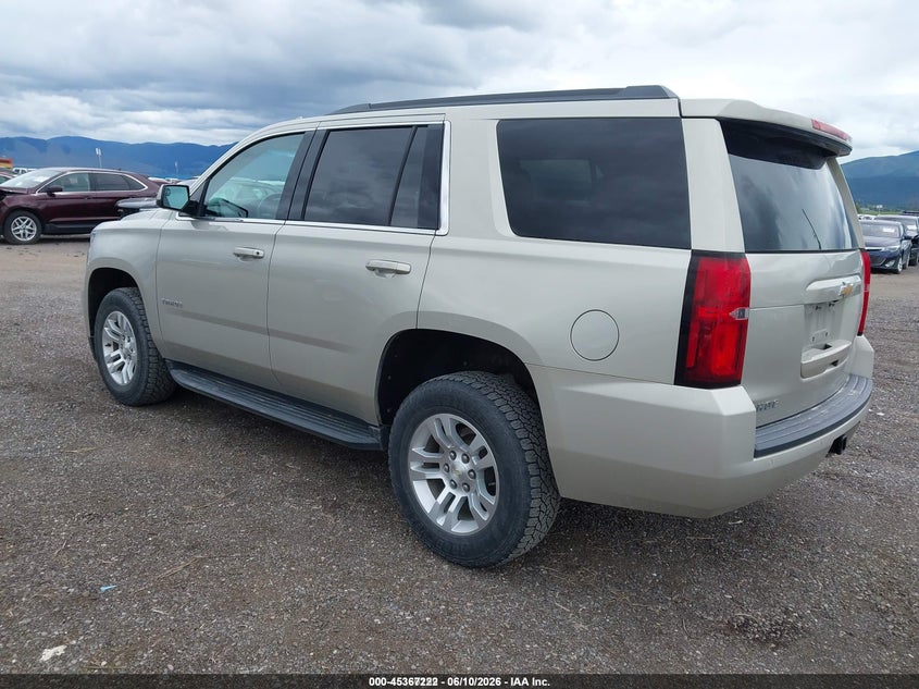 2017 CHEVROLET TAHOE auction photo 3