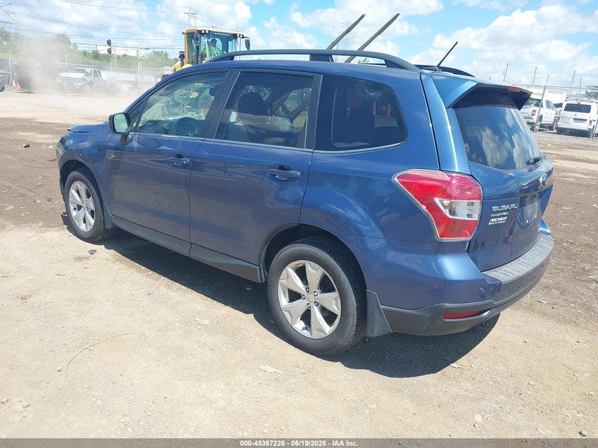 Vin: jf2sjajc7eh492623, lot: 45865187, subaru forester 2.5i limited 20143