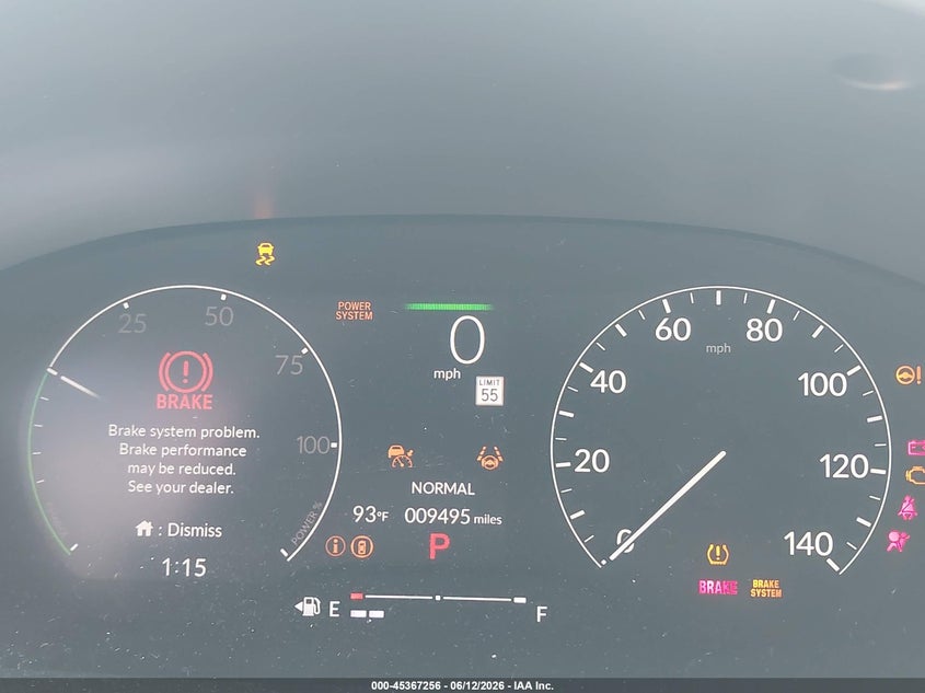 2025 HONDA CIVIC HYBRID auction photo 7