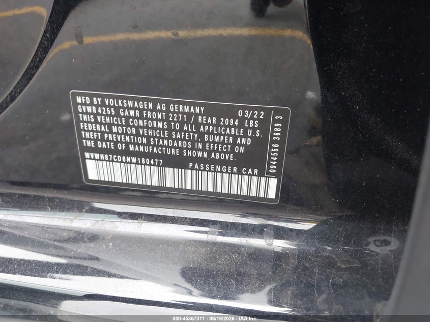 2022 VOLKSWAGEN GOLF GTI 2.0T S — Photo 9