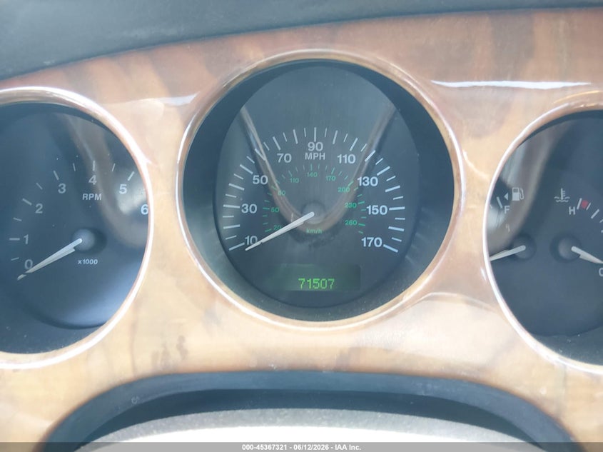 2001 Jaguar Xk8 VIN: SAJDA42C51NA17107 Lot: 45367321