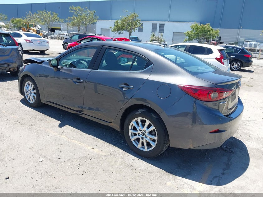 Vin: 3mzbm1w74gm264446, lot: 45865289, mazda mazda3 i touring 20163