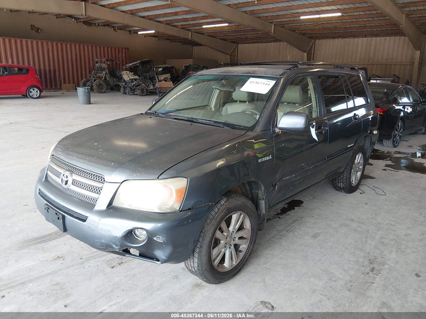 2006 Toyota Highlander Hybrid Limited V6 JTEEW21A060016811 photo 1