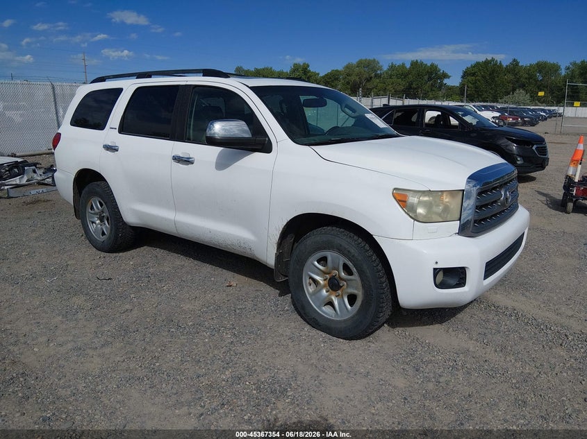 2008 TOYOTA SEQUOIA — zdjęcie z aukcji