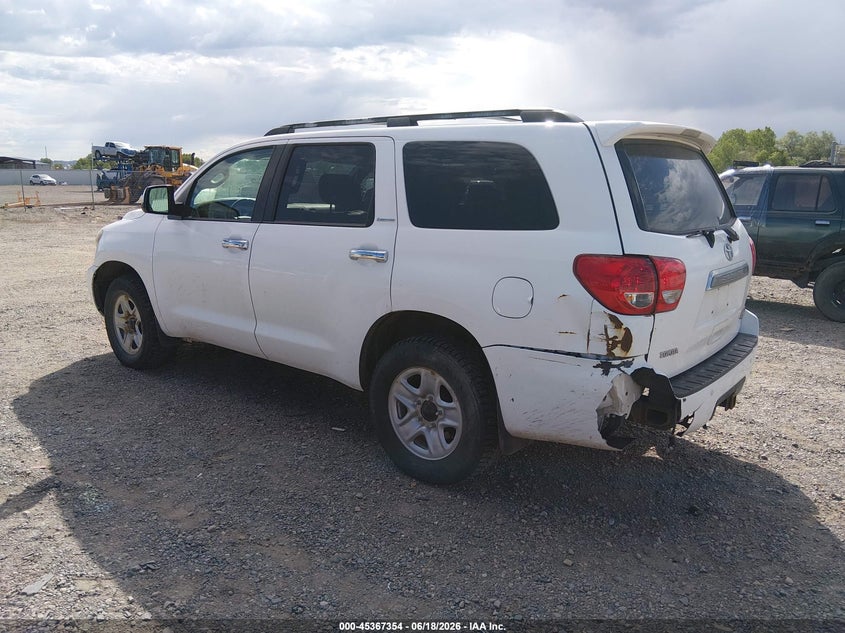 2008 TOYOTA SEQUOIA — zdjęcie 3