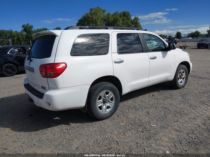 2008 TOYOTA SEQUOIA — zdjęcie 4