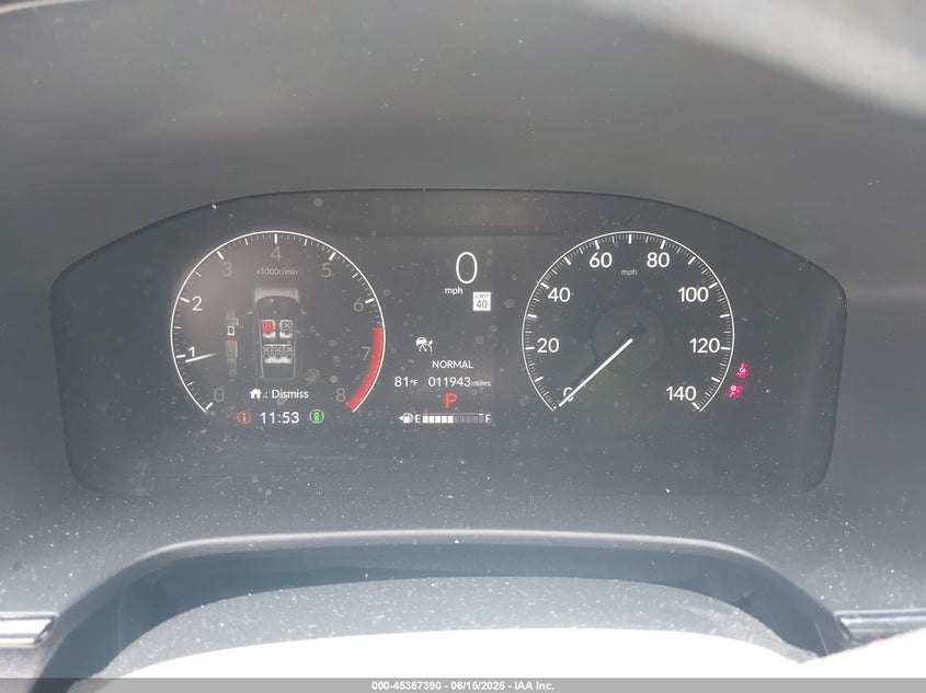 2025 HONDA CR-V auction photo 7