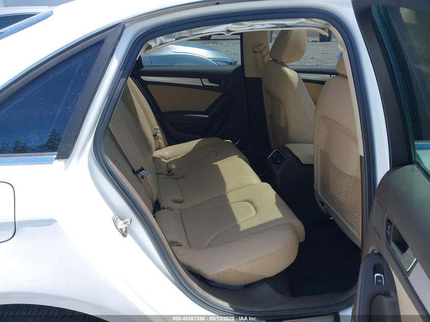 2015 AUDI A4 SEDAN 2.0L I-4 DI, DOHC, VVT, TURBO, 220HP