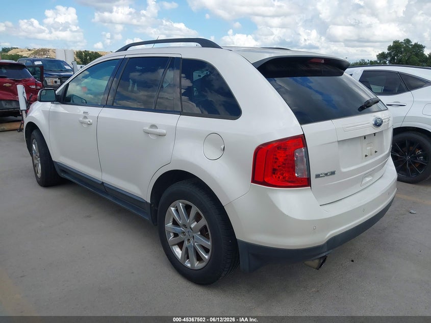 Vin: 2fmdk3j99cba59086, lot: 45865463, ford edge sel 20123
