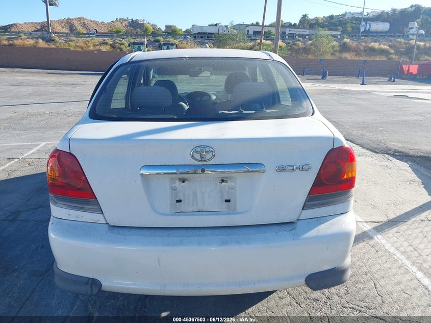 2003 Toyota Echo VIN: JTDBT123530292228 Lot: 45367503
