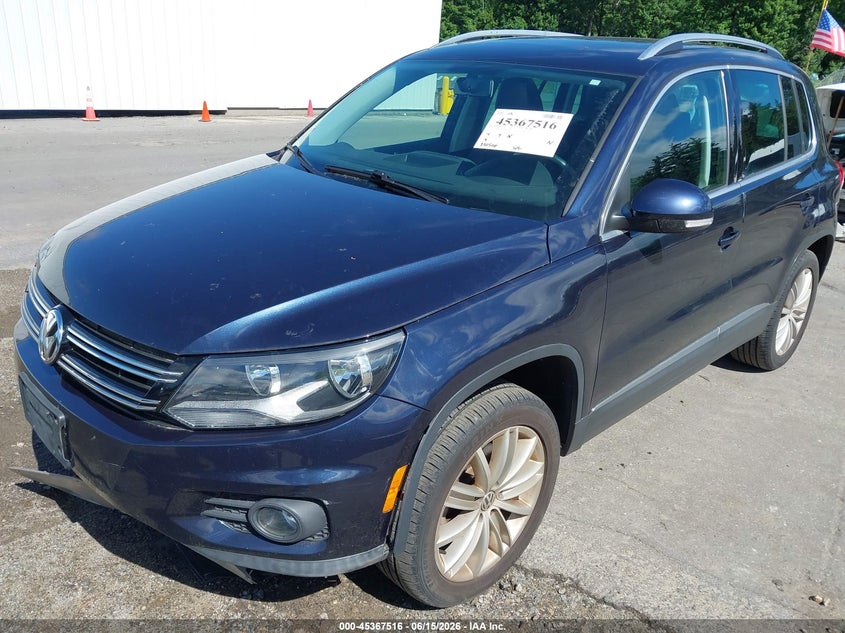 2015 Volkswagen Tiguan Se WVGBV7AX3FW539843 photo 1