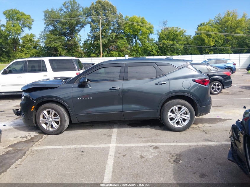 VIN 3GNKBCRSXLS597011 2020 CHEVROLET BLAZER FWD 2LT