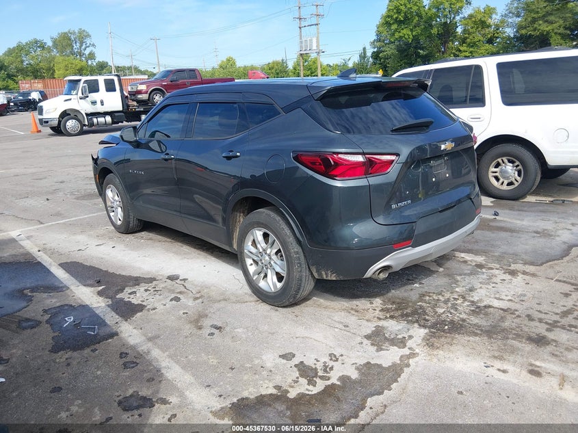 VIN 3GNKBCRSXLS597011 2020 CHEVROLET BLAZER FWD 2LT