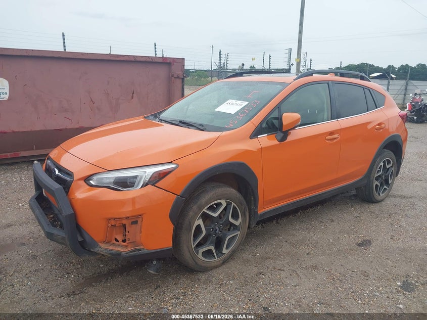 Vin: jf2gtamc2lh207707, lot: 45865494, subaru crosstrek limited 20202