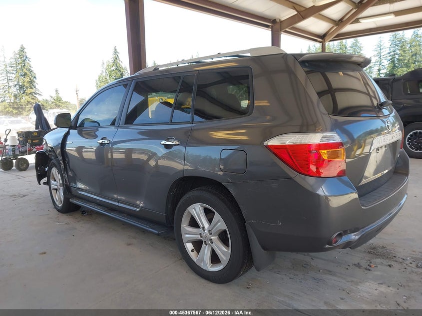 Vin: 5tddk3eh5as024904, lot: 45865528, toyota highlander limited v6 20103