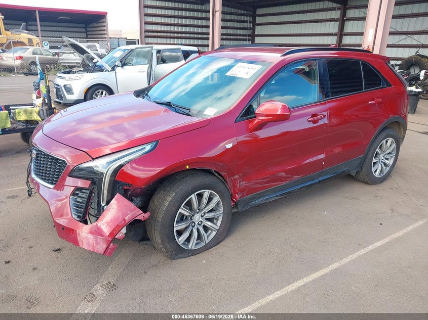 Vin: 1gyfzer40lf041761, lot: 45865570, cadillac xt4 fwd sport 20202