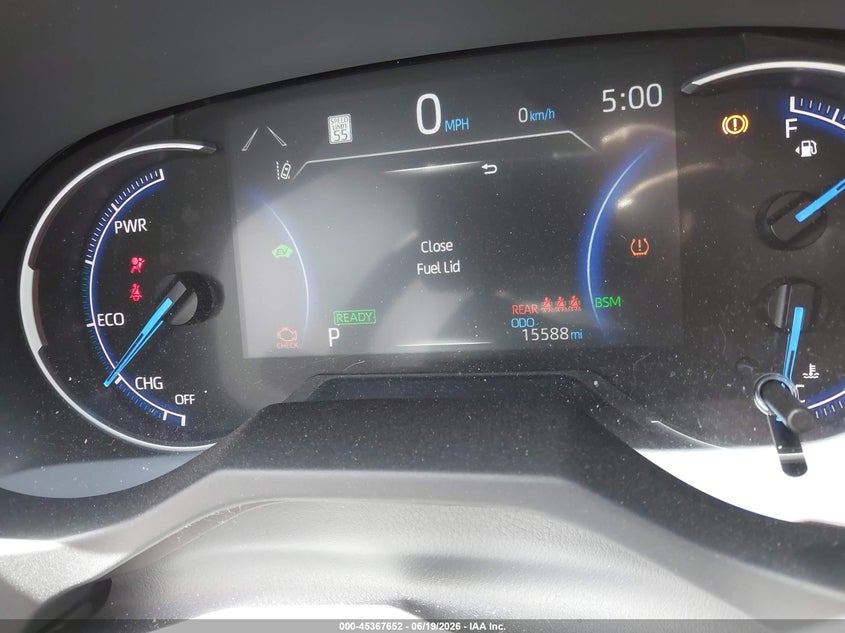 2025 TOYOTA RAV4 HYBRID auction photo 7