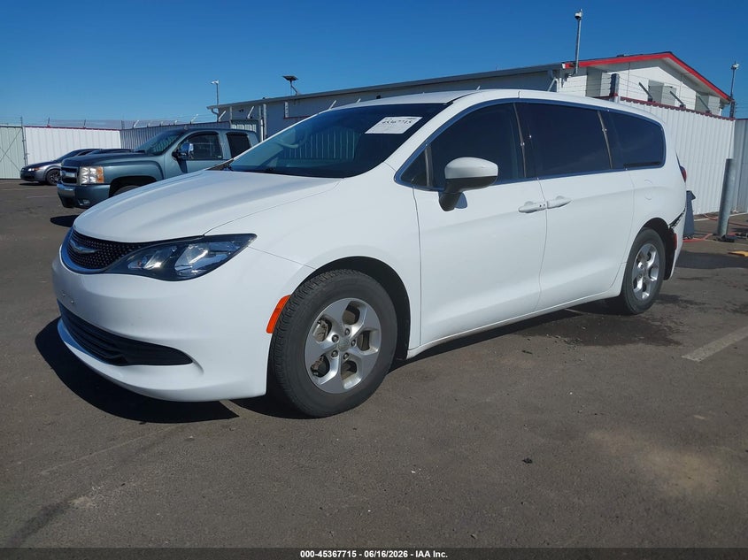 Vin: 2c4rc1cg8hr788833, lot: 45865676, chrysler pacifica lx 20172
