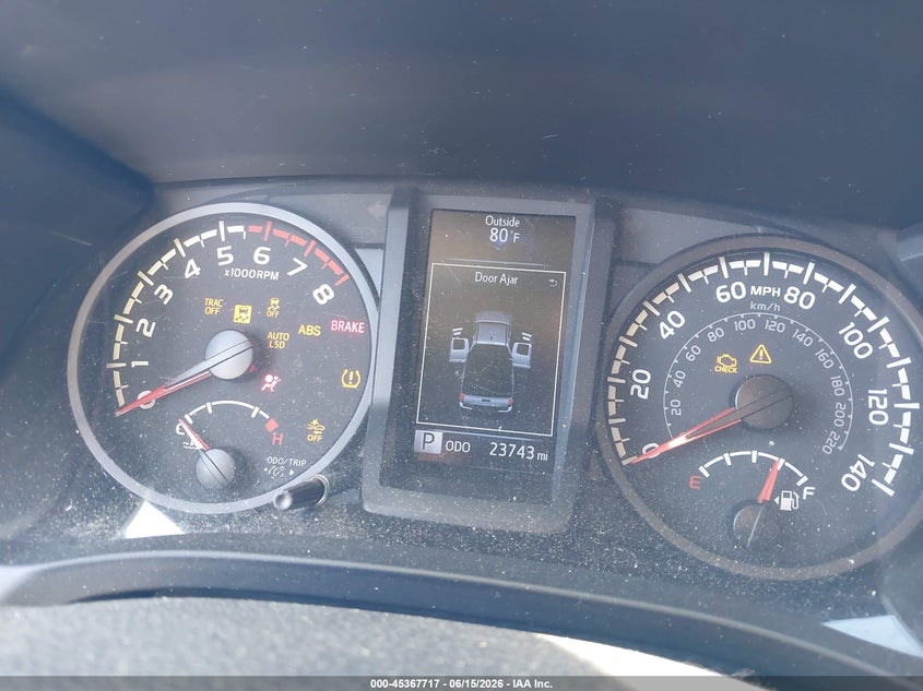 2020 TOYOTA TACOMA VIN 5TFRX5GN4LX170455 nuotrauka 7