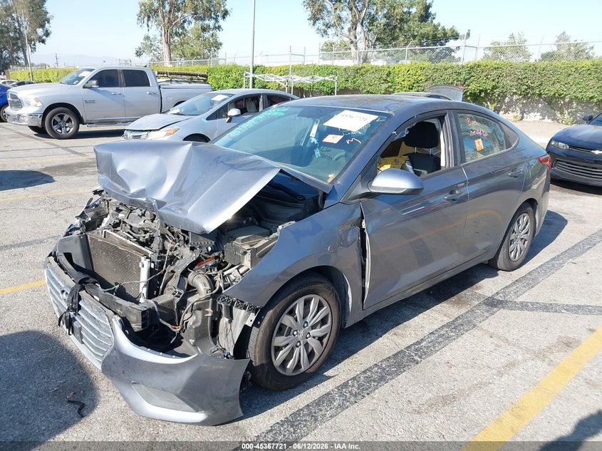 VIN 3KPC24A61LE117910 2020 HYUNDAI ACCENT SE