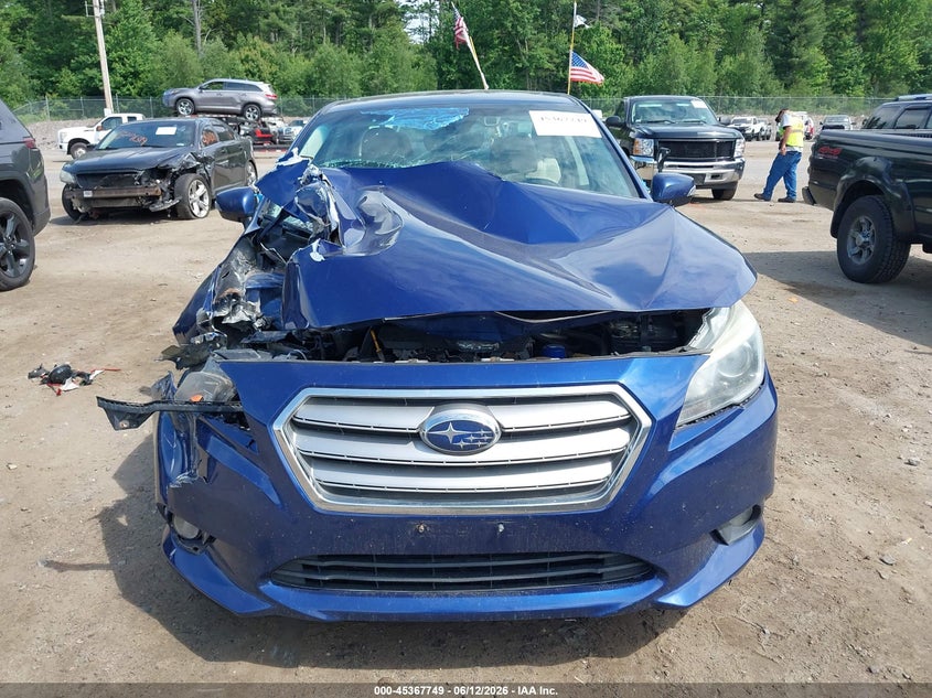 2017 Subaru Legacy 2.5I Limited VIN: 4S3BNAN61H3004744 Lot: 45367749