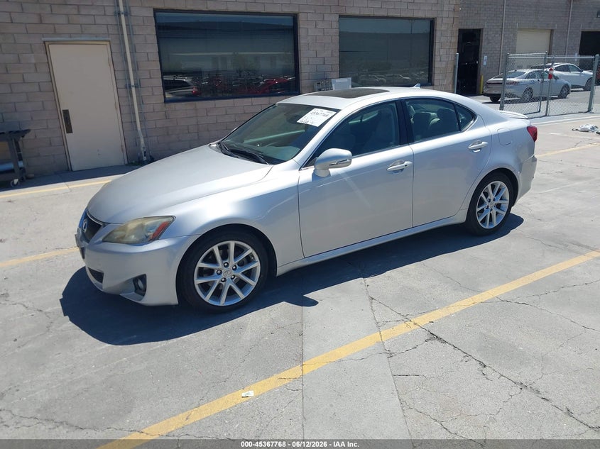 Vin: jthbf5c25b5130040, lot: 45865729, lexus is 250 20112
