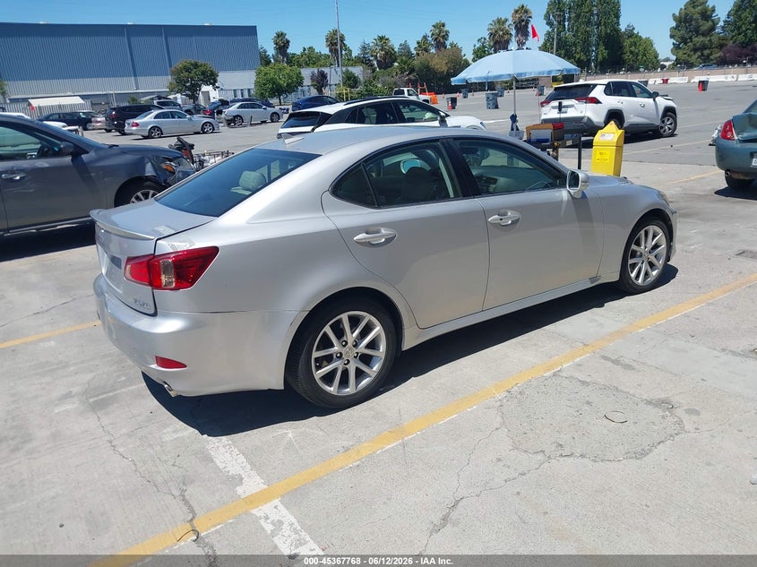 Vin: jthbf5c25b5130040, lot: 45865729, lexus is 250 20114