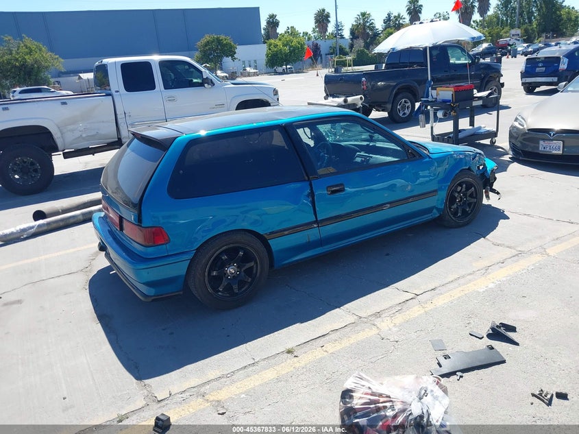 1991 HONDA CIVIC auction photo 4