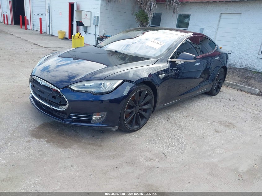 5YJSA1H17EFP61268 2014 Tesla Model S P85 photo 1