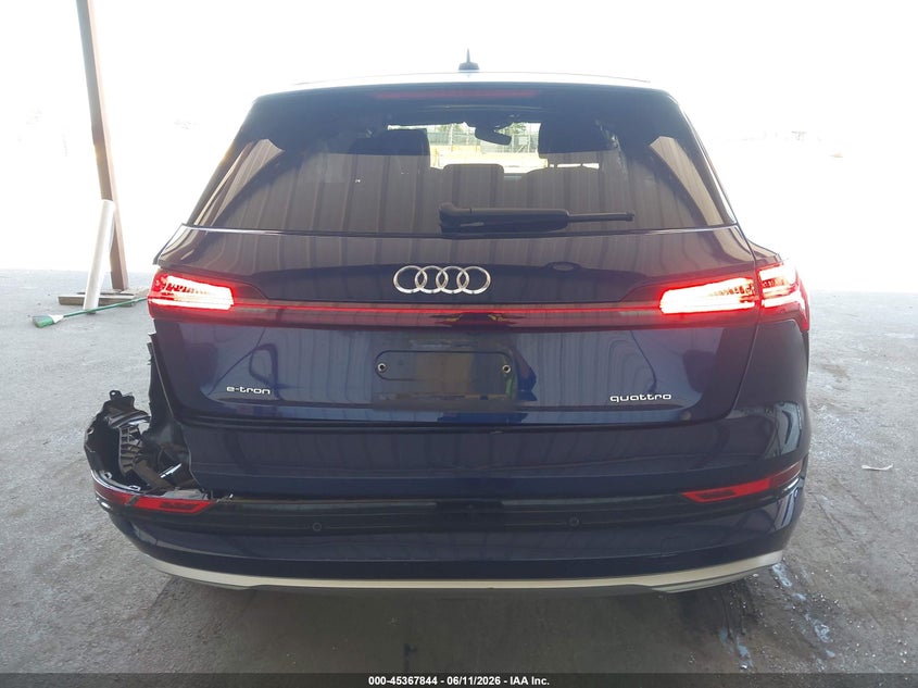 2022 Audi E-Tron Premium Quattro VIN: WA1AAAGE9NB020049 Lot: 45367844