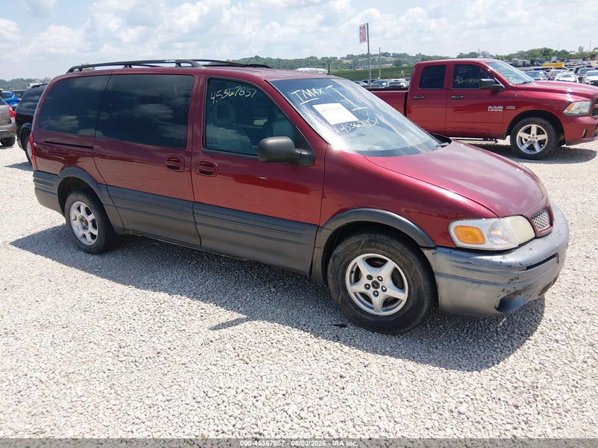 2001 PONTIAC MONTANA auction photo 1