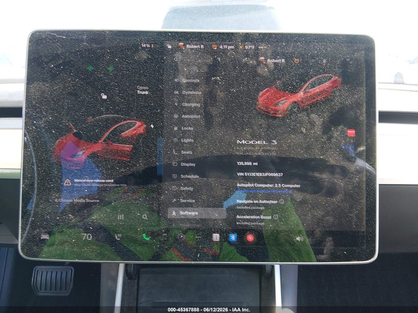 2018 Tesla Model 3 Long Range/Performance VIN: 5YJ3E1EB3JF069637 Lot: 45367888