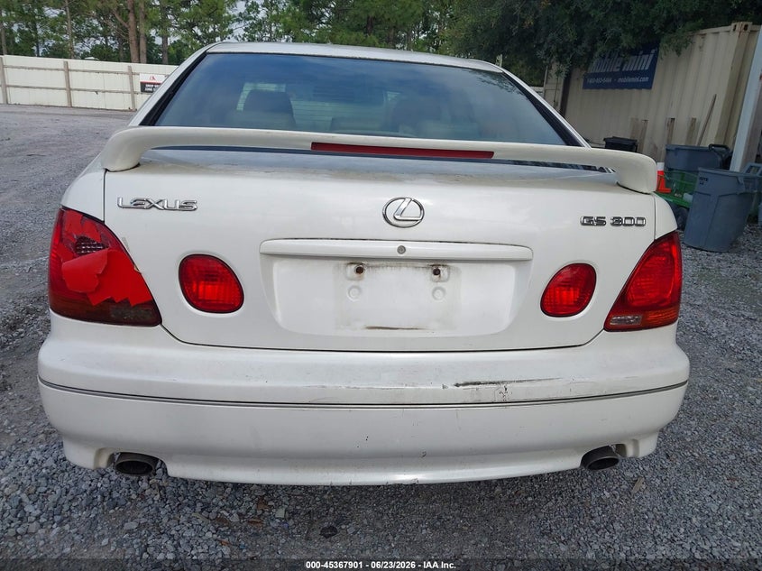 2001 Lexus Gs 300 VIN: JT8BD69S710148876 Lot: 45367901