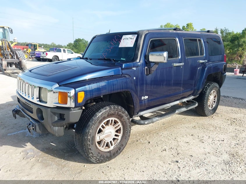 2007 Hummer H3 Suv 5GTDN13E778180047 photo 1