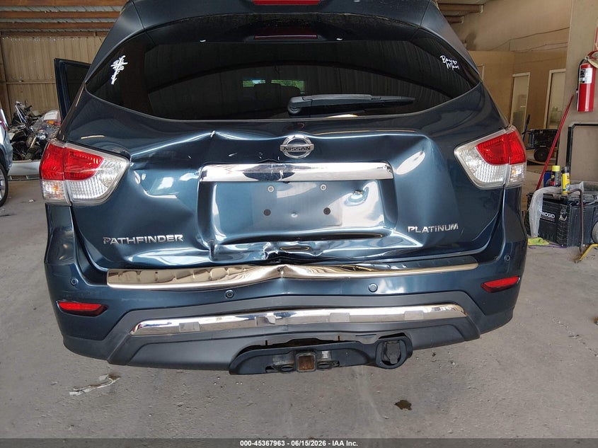 2014 Nissan Pathfinder Platinum VIN: 5N1AR2MN5EC679616 Lot: 45367963